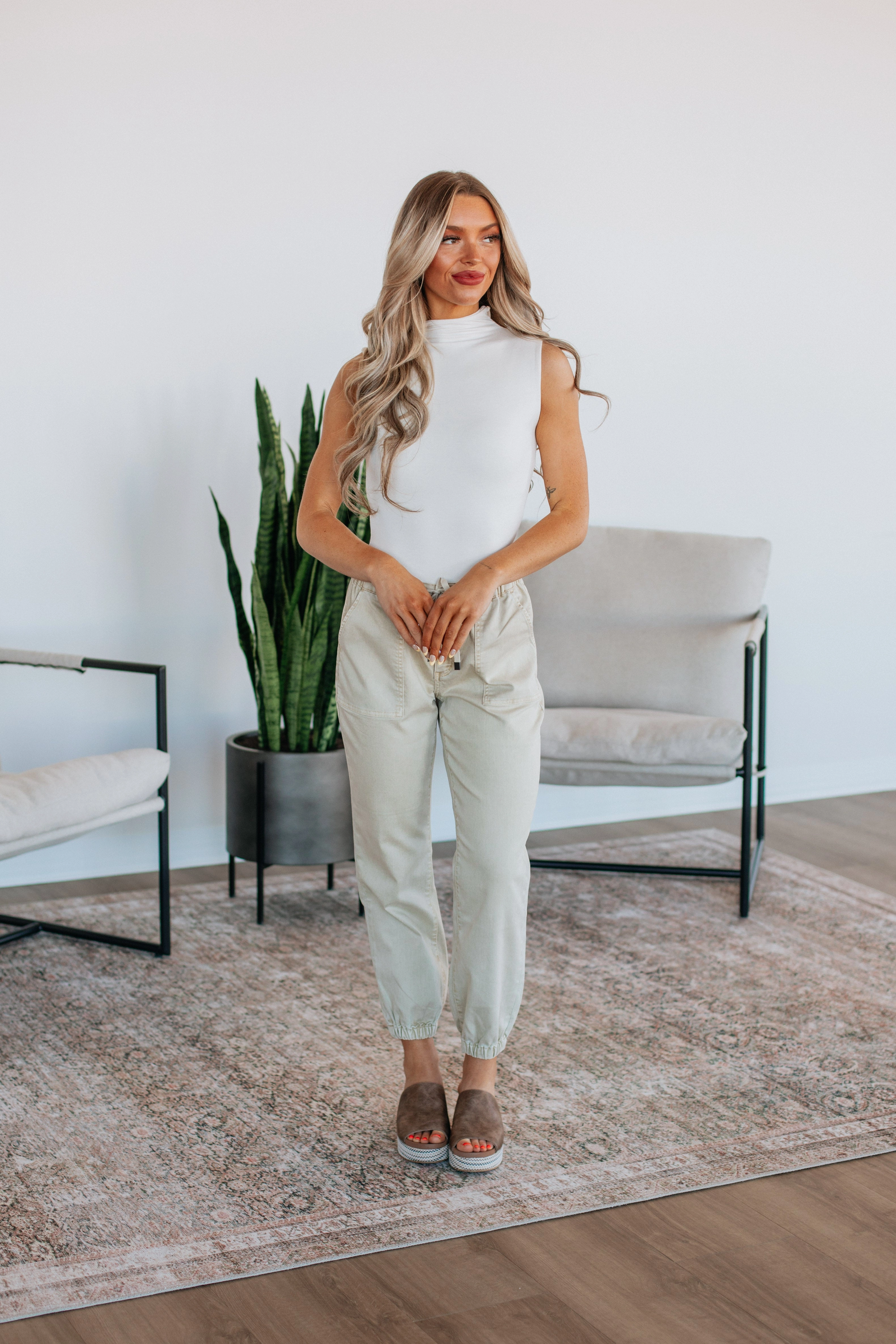 Drea Mica Joggers - Natural Flexibility Fit OrganicCotton