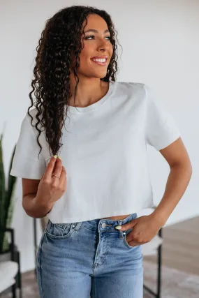 Driscoll Basic Tee - Ivory Casual Vibe