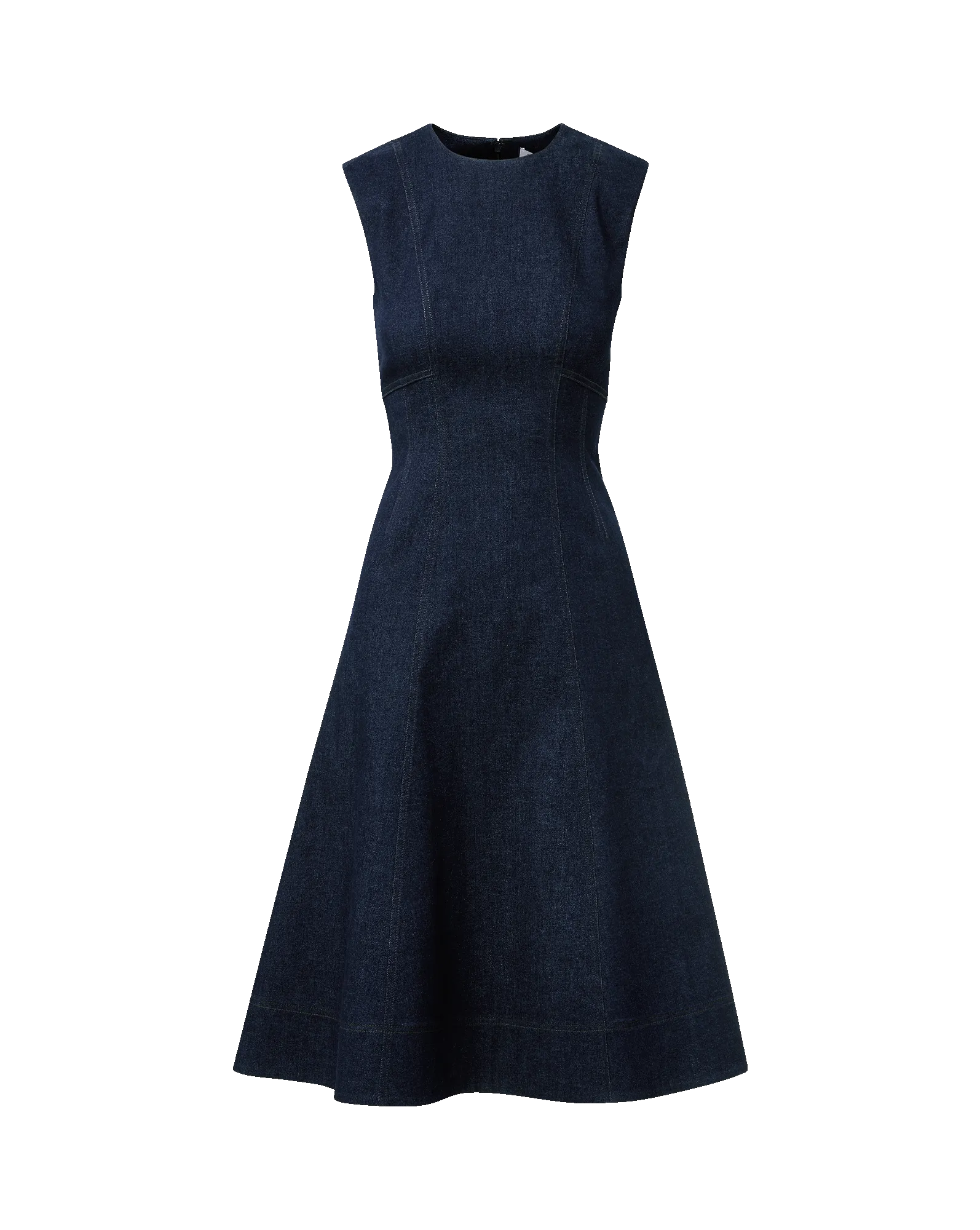 Tie-Detail Dulce Denim Midi Dress