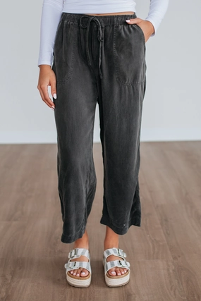 Quick Flex Duncan Casual Pants - Charcoal