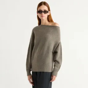 Iris Off-Shoulder Sweater Cozy Performance