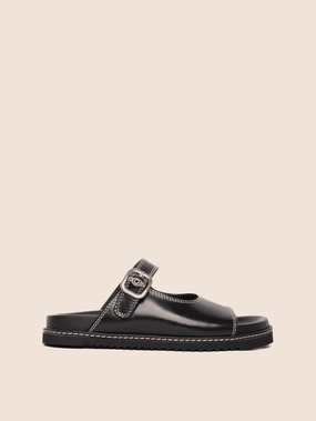 Madeira Black Sandal Outdoor Friendly