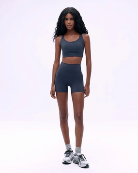 Ultimate Crop Shorts - Midnight Blue Quick Fit Comfort Port Pocket Design