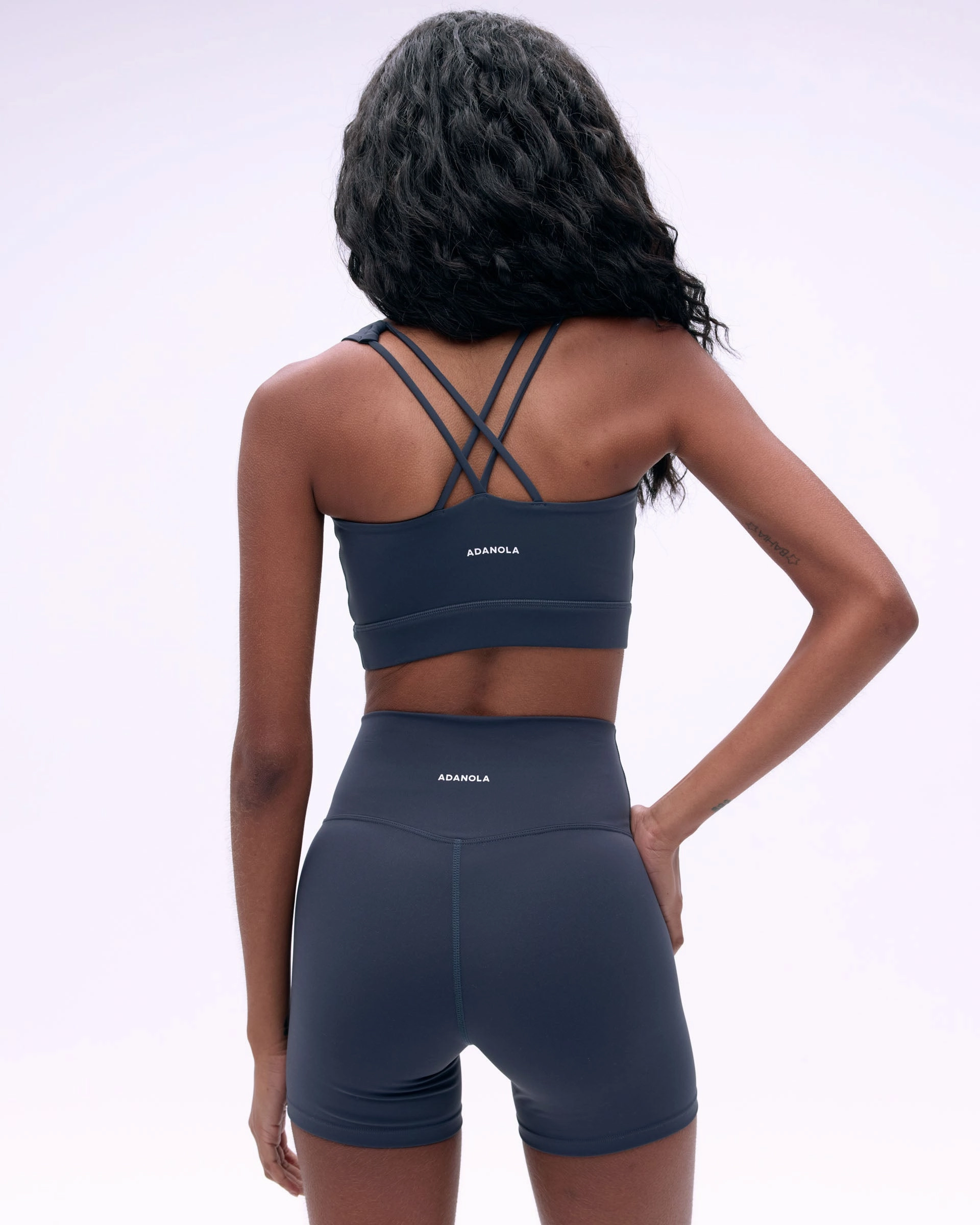 gym kit Airy Fit Ultimate Crop Shorts - Midnight Blue