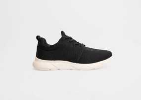 Stretchable Collar Design Slip Resistant Explorer V2 Sneaker in Black/White from 8000kicks