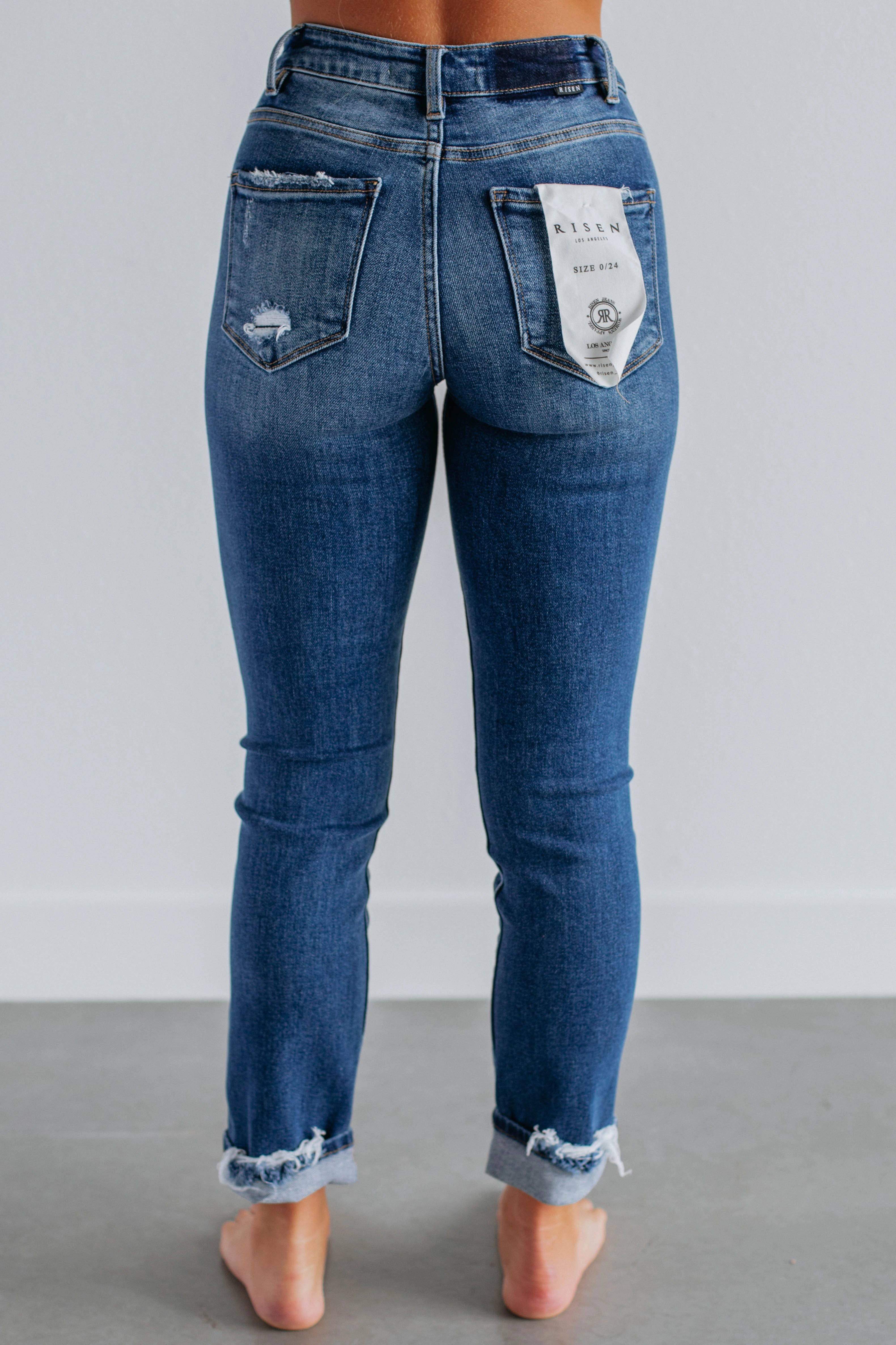 Lifestyle Fit Monica Risen Jeans - Dark Wash