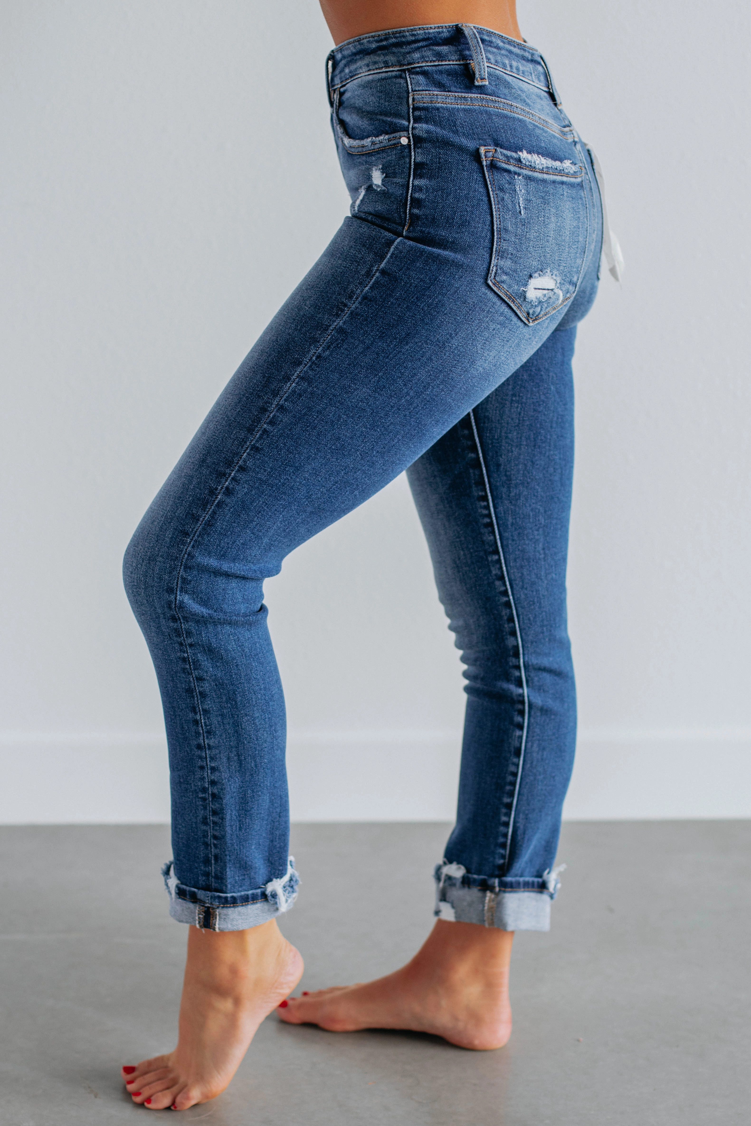 Casual Cool Monica Risen Jeans - Dark Wash