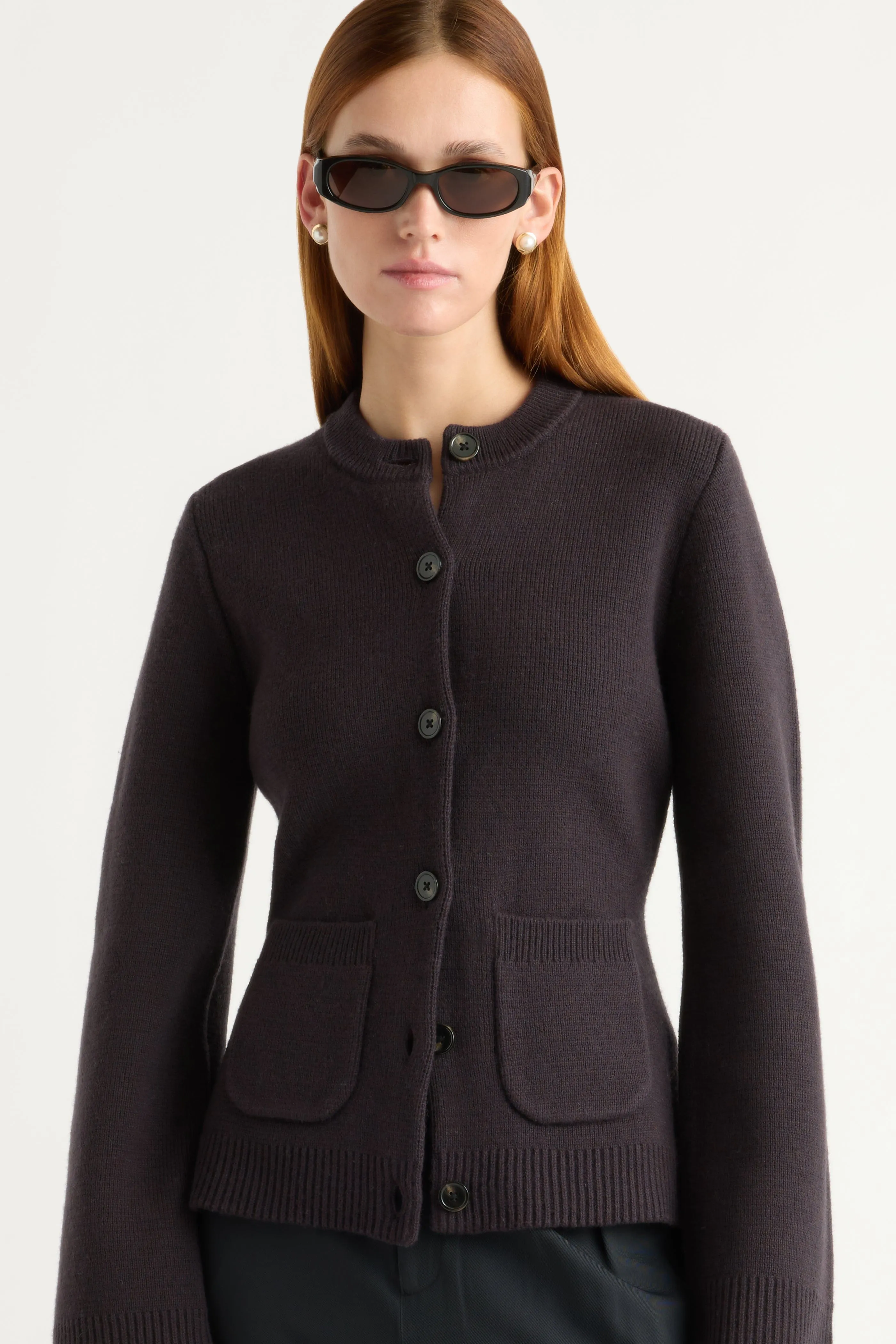 Eames Organic Cotton-Wool Cardigan Outdoor Vibe Comfy Fashion