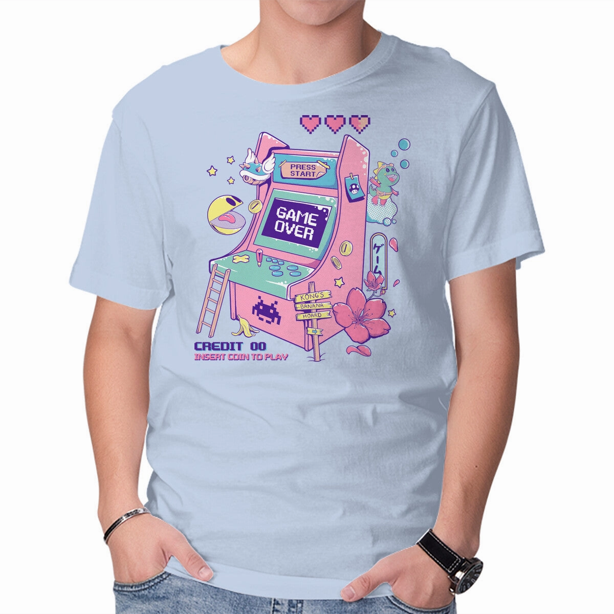 Casual Essential Wear School spirit Retro Arcade