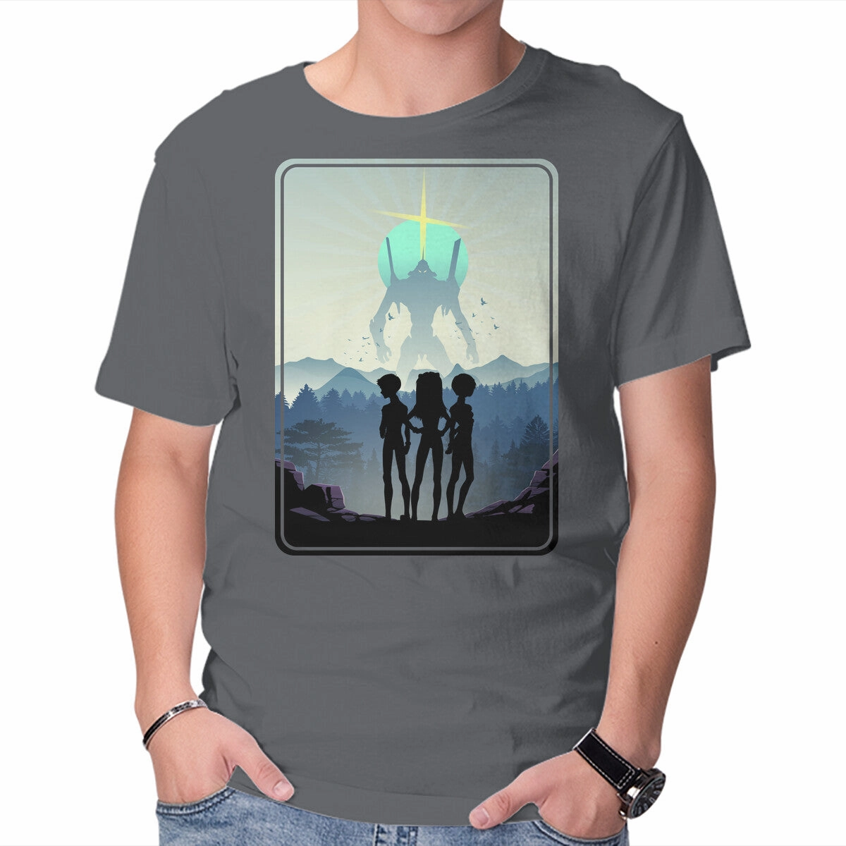 The Eva Mecha Team Comfy Essentials simple design