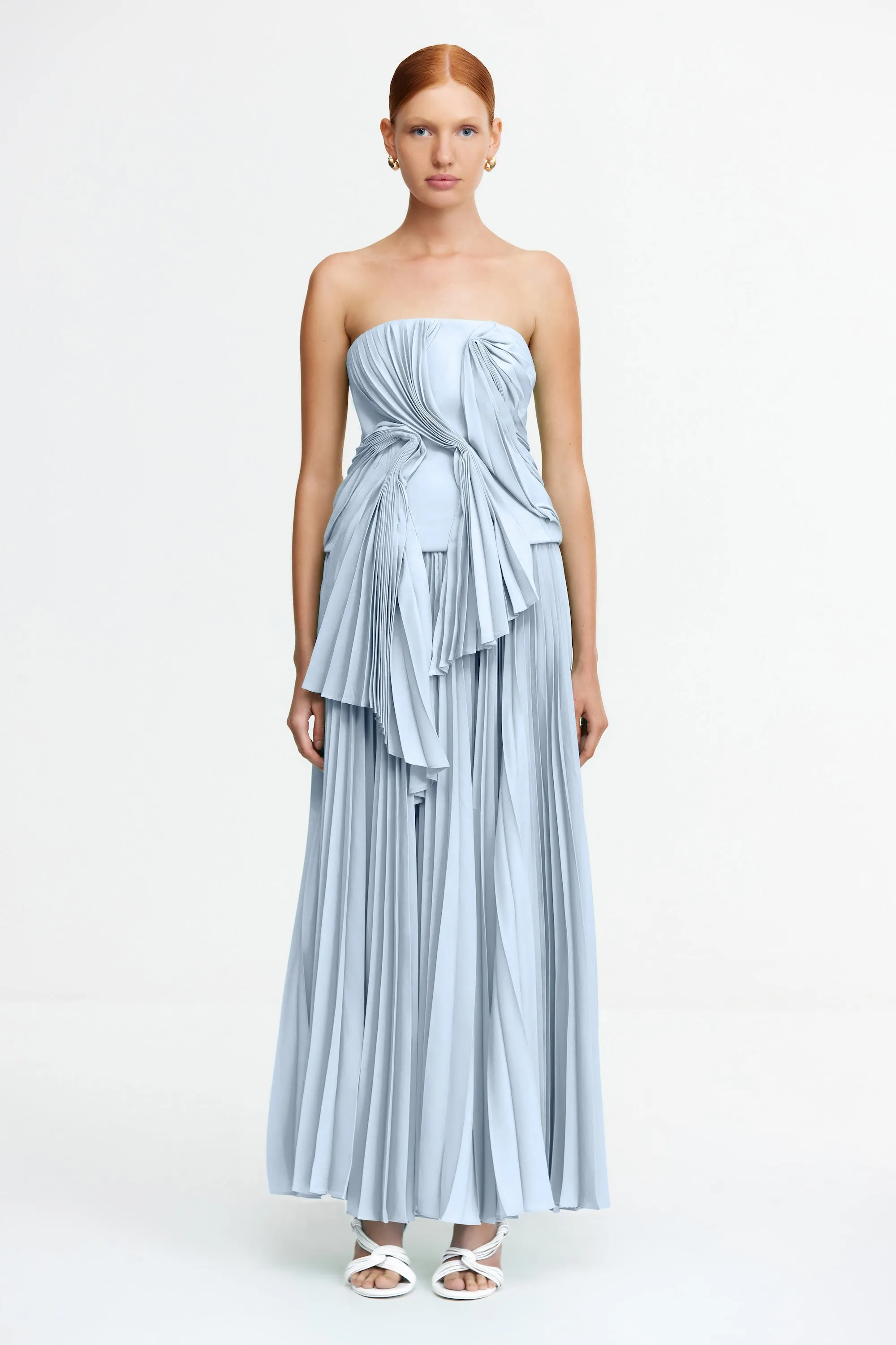 BOLTON MIDI DRESS Delicate Mood Sleek Waistband