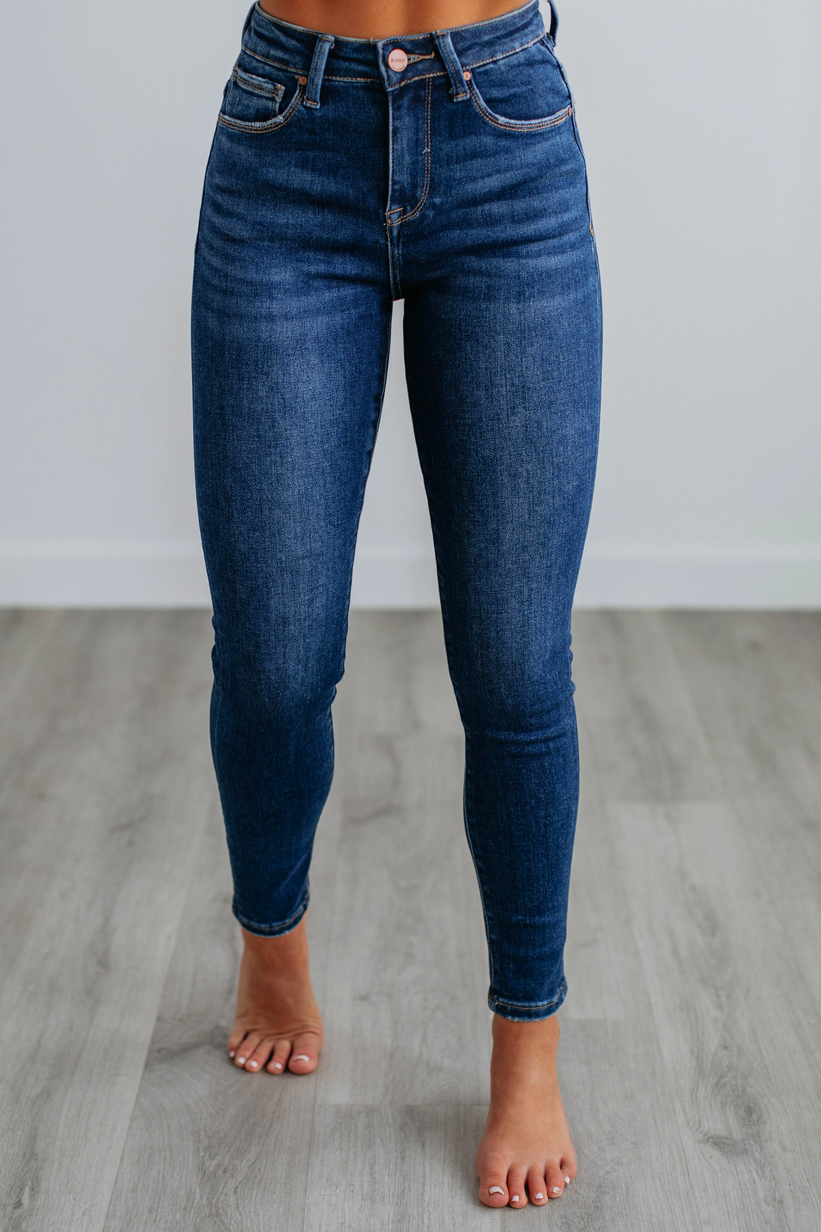 Weekend Warrior Earthy Edita Risen Jeans - Dark Wash