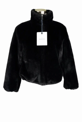 Hypoallergenic Textile Faux Fur Reversible Puffer Jacket