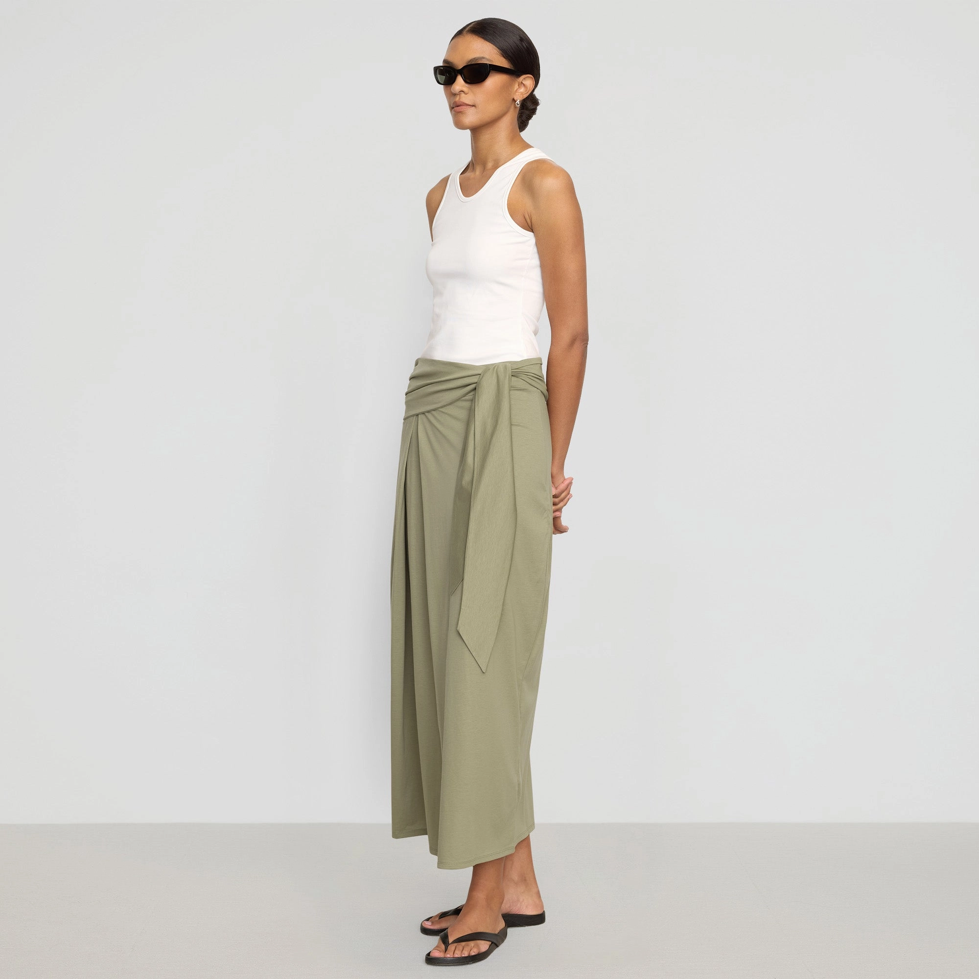 Full Circle Young adult Elke Tie-Waist Maxi Skirt