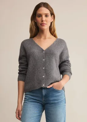 Emile Cardigan - Classic Heather Grey Knit Fit Knitwear Choice