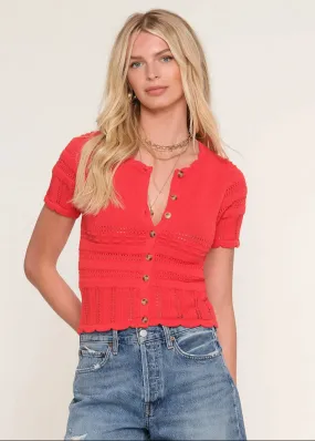 Soft Comfort Mavi Cardi - Flame