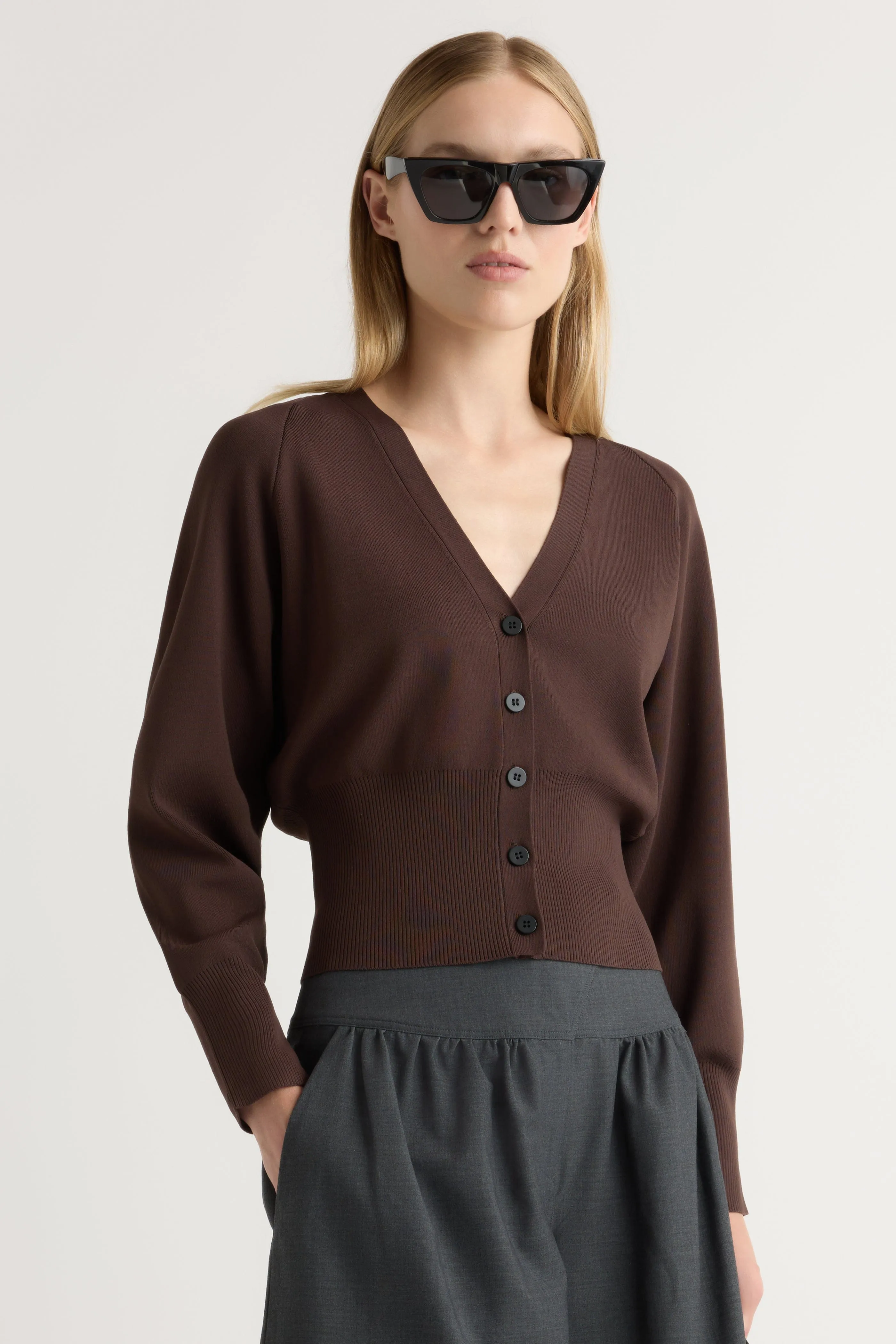 Carson Button-Front Cardigan Cozy Style Wear Comfy Style