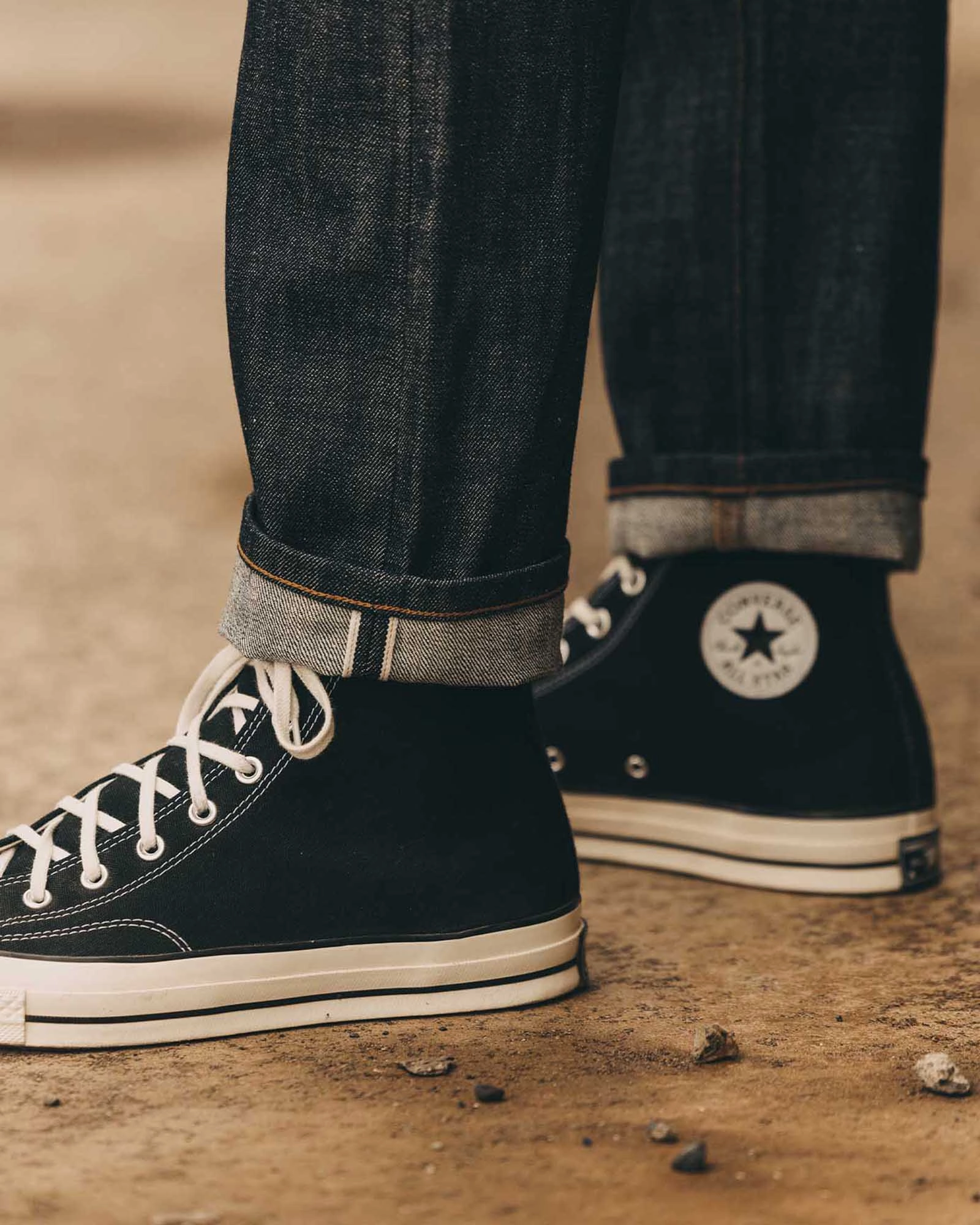 The Democratic Jean in Rigid Organic Selvedge Easy Essentials City Walk Autumn Days Lightweight