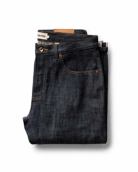 Unisex Wear Classic Professional Wear The Democratic Jean in Rigid Organic Selvedge