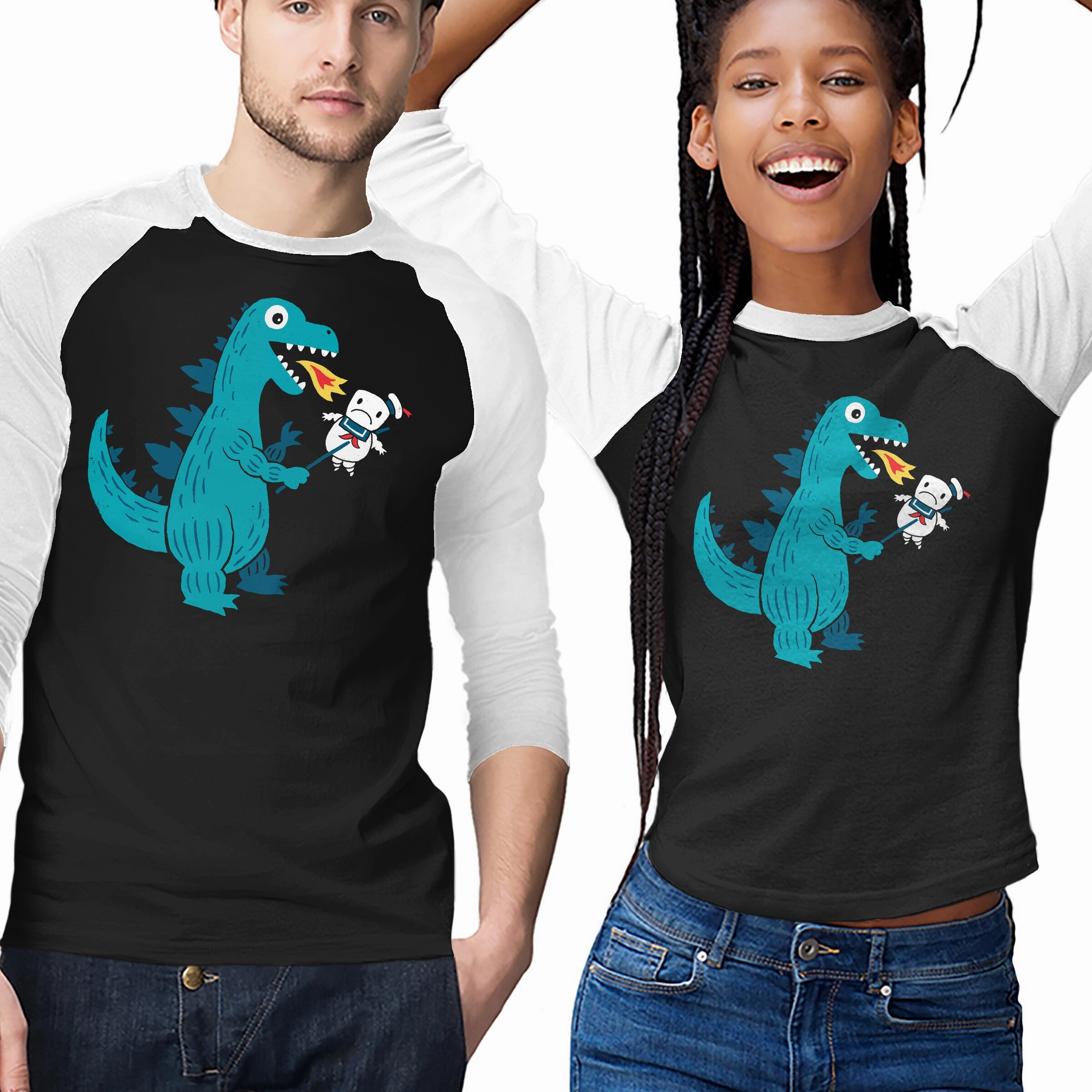 Everyone Loves Marshmallow Geometric Print