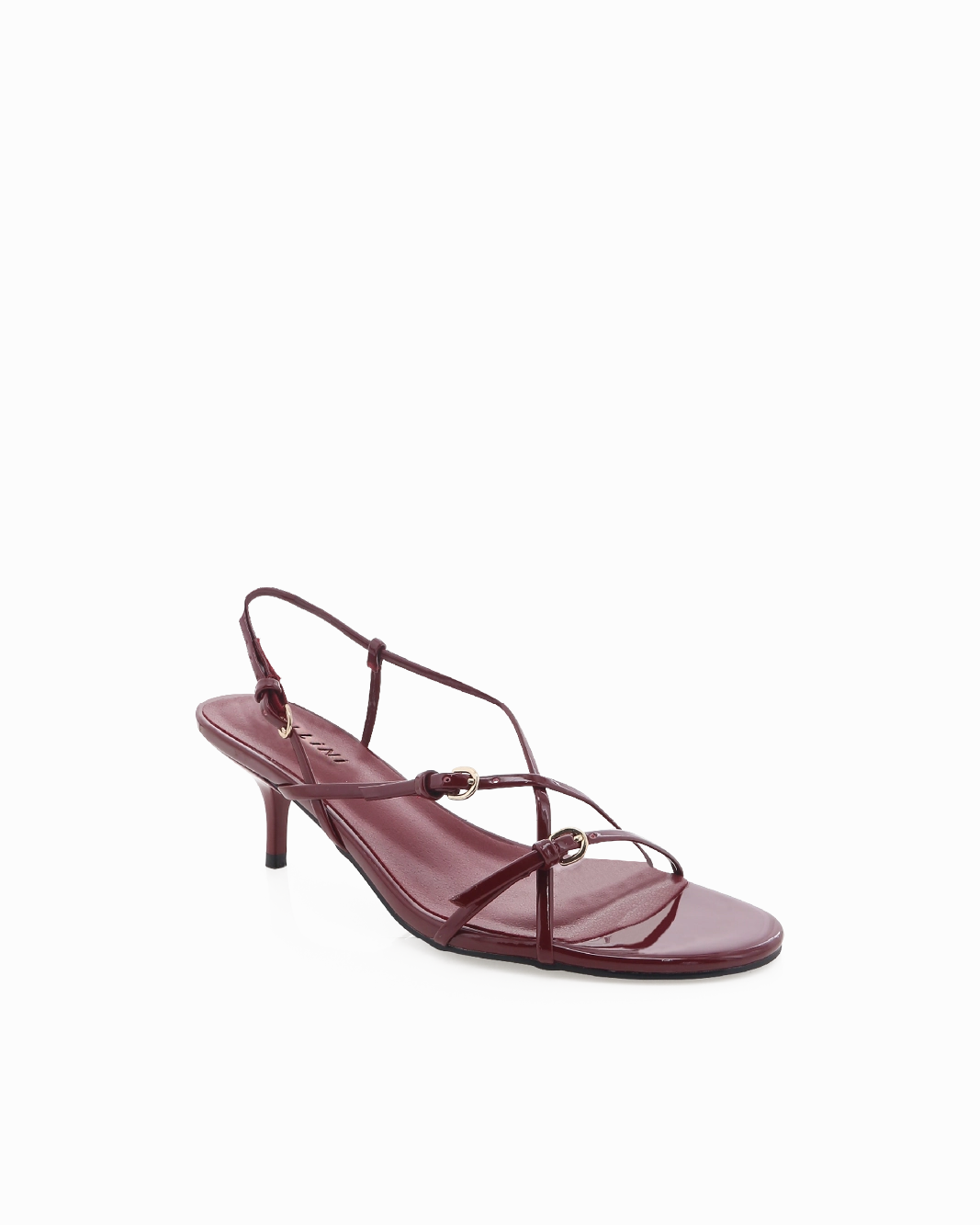 FLOSSIE - CHERRY RED PATENT french chic