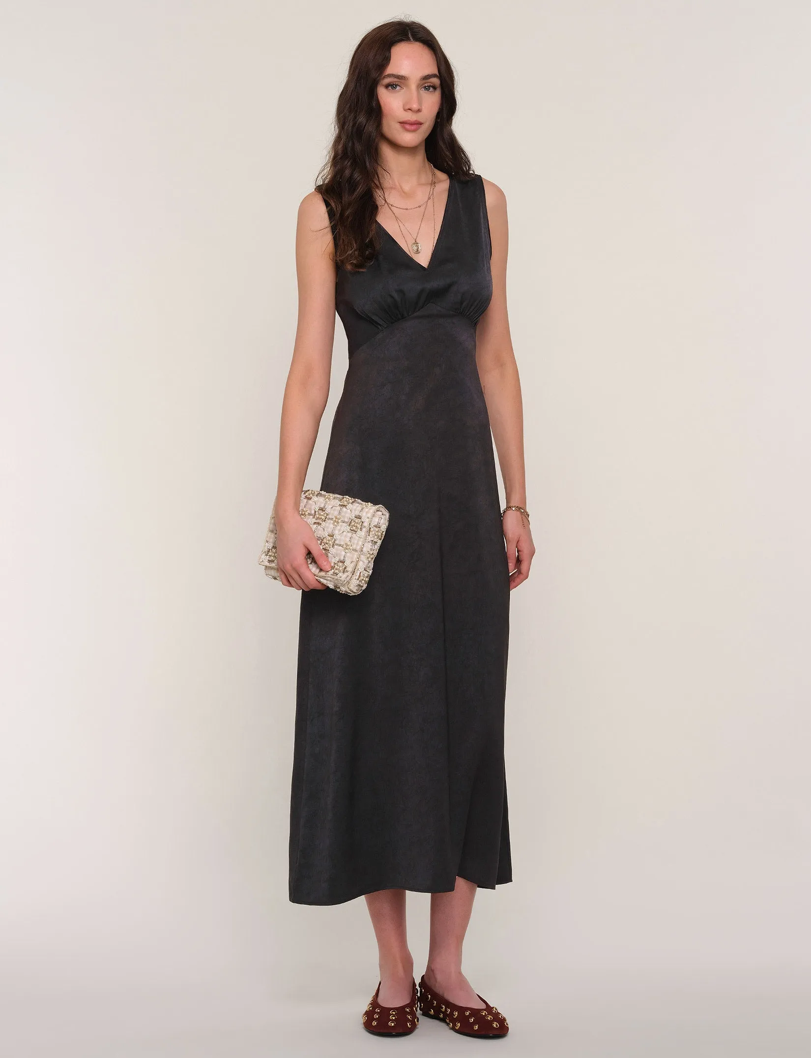 martine dress Neutral Flow
