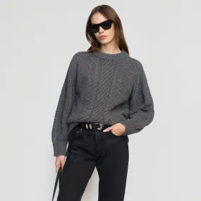 Versatile Layer Trendy Knitwear Brady Chunky Cable Knit Sweater