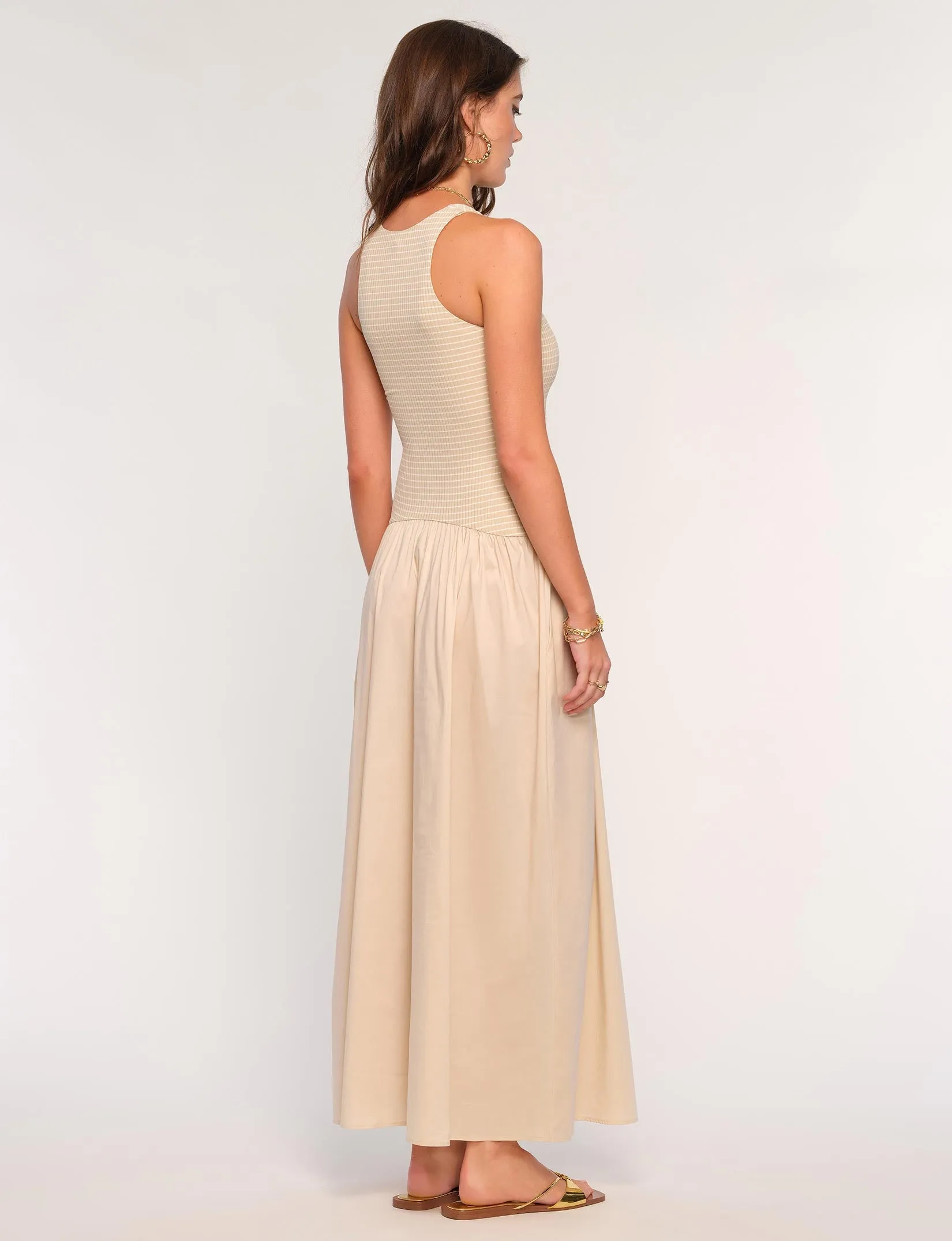 Comfortable Silhouette Sleek and Sleek Malibu Dress