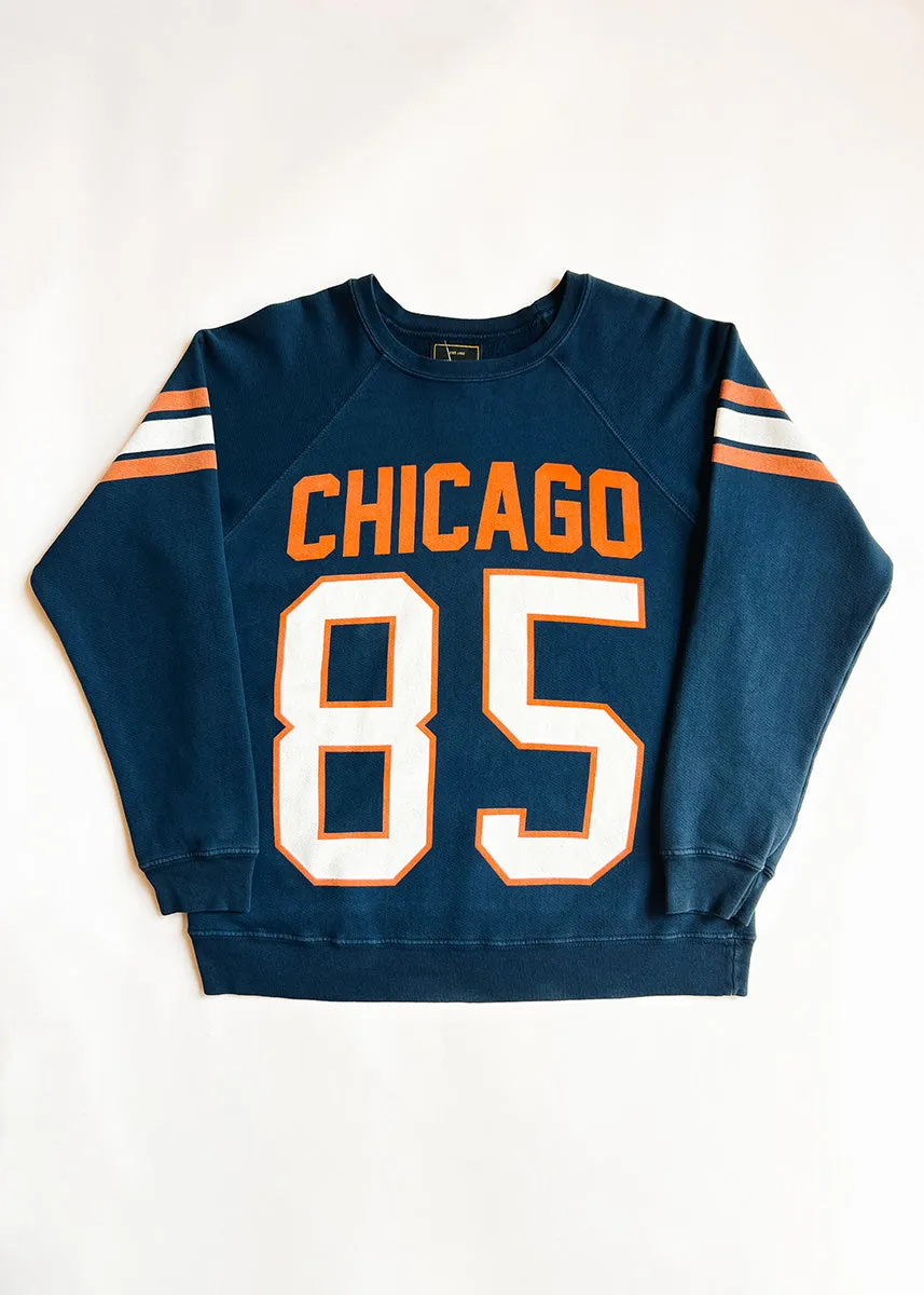 Everyday knitwear Chicago 85 Classic Crew Sweatshirt - Navy