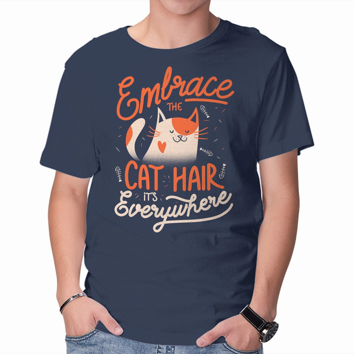 Classic Wearable Embrace The Cat Hair