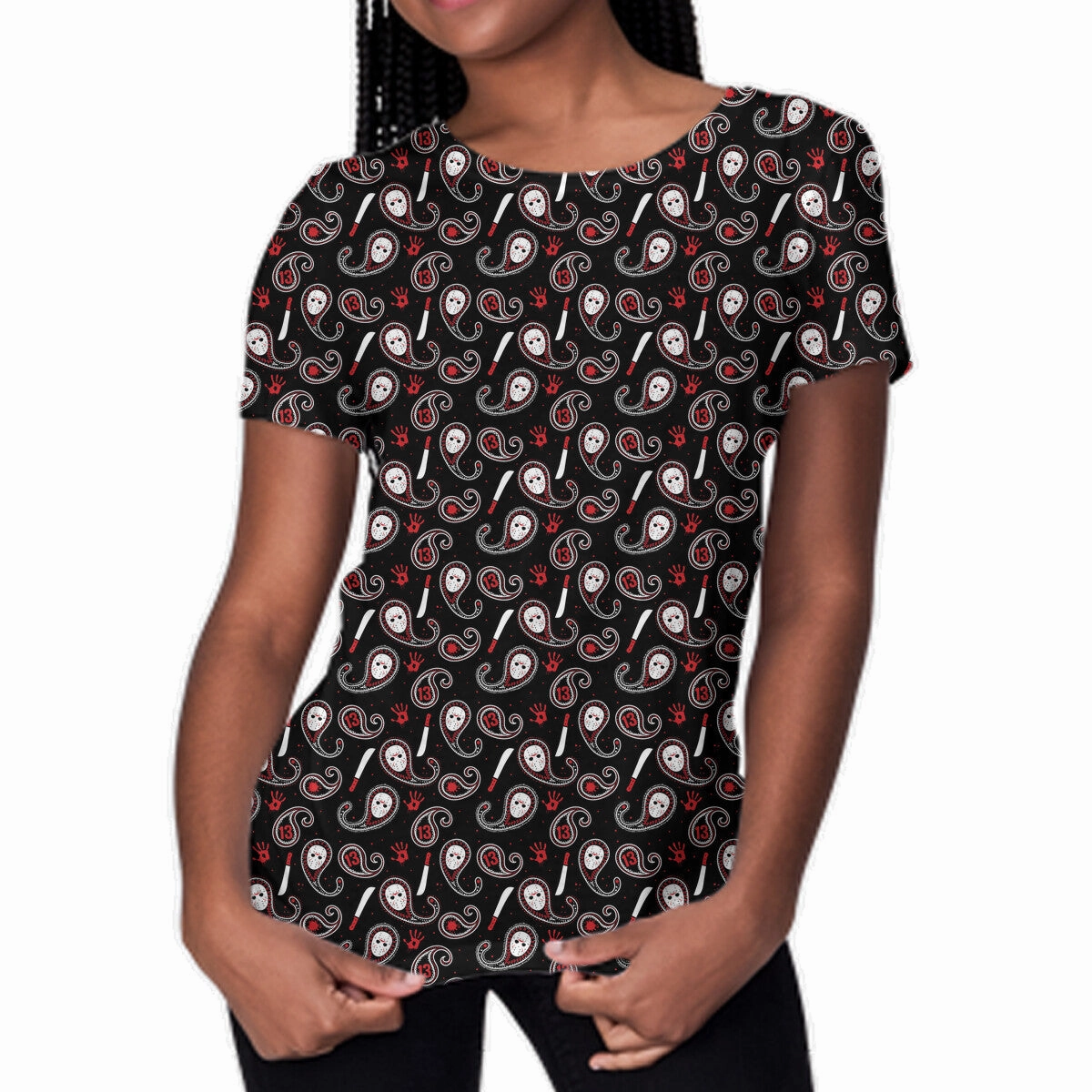 Friday The 13th Paisley Modern Simplicity