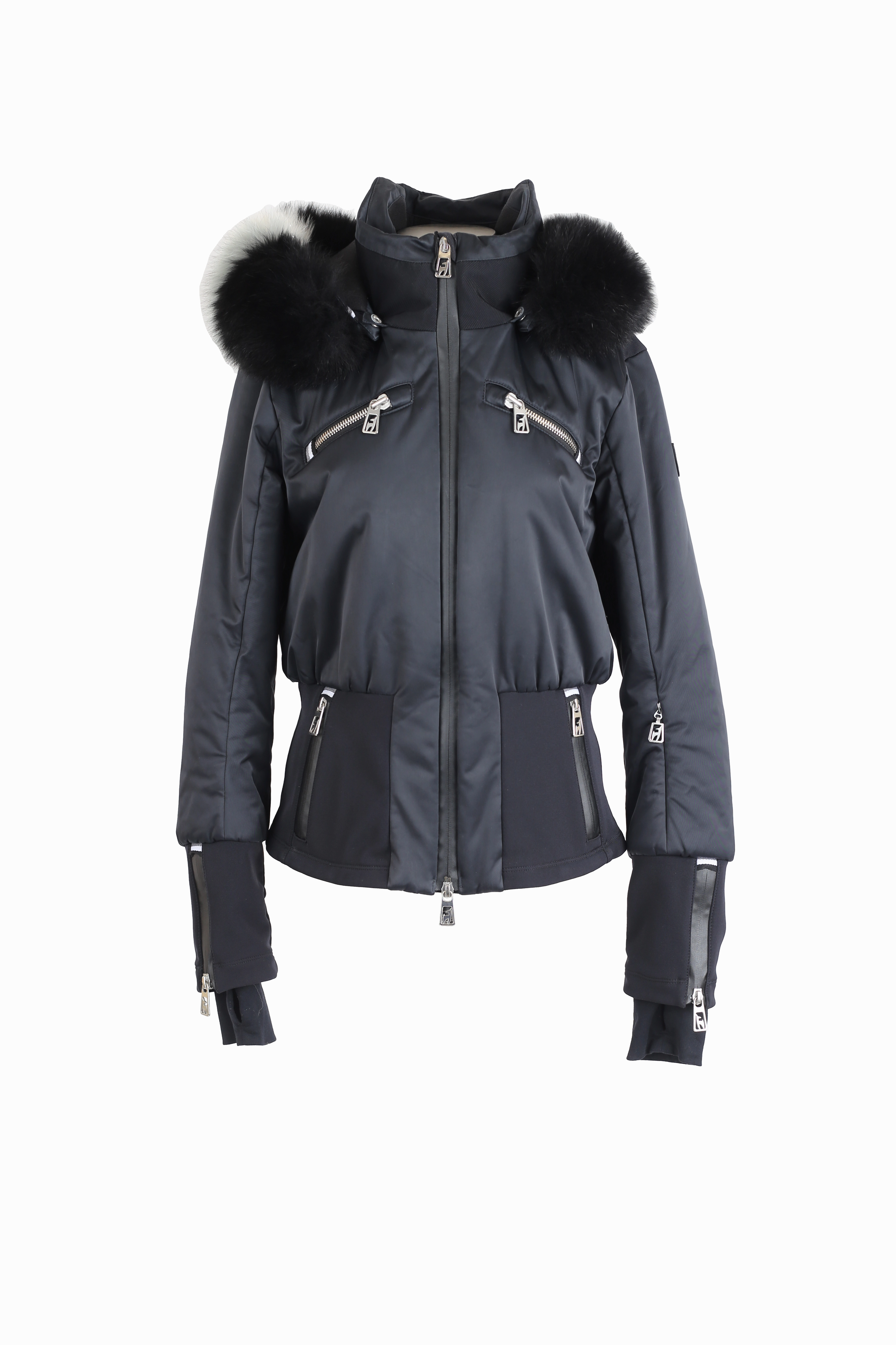 Padded Ski Ready Jacket Shock Absorbent Padding Seamless Shoulder Construction