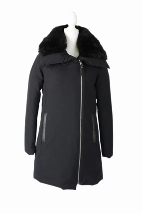 Fur Collar Puffer Coat Warm Layer Option