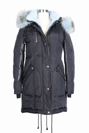 Fur Lined Parka Soft Touch Lining Street Comfort