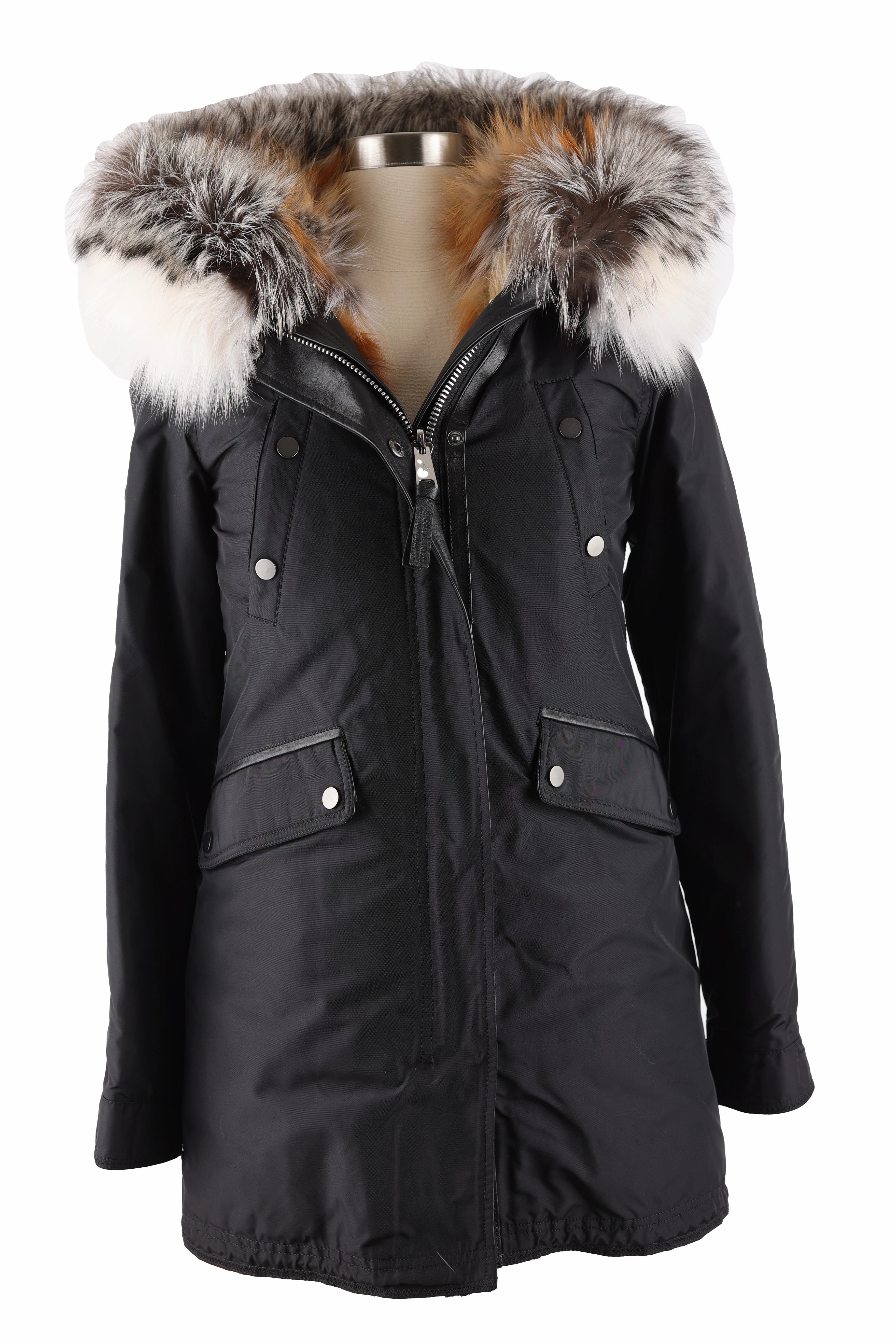 Fur Lined Parka Cheap Nice Collapsible Packable Design