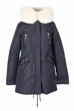 Heat Reflective Layer Non Irritating Tags Fur Lined Parka