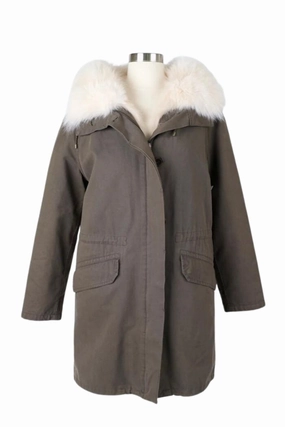 Fur Lined Parka Travel Ready Look