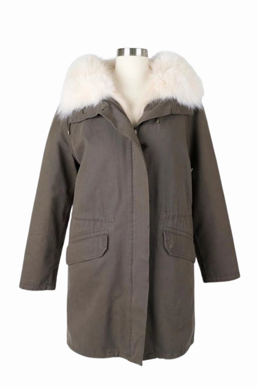 Fur Lined Parka Travel Ready Look
