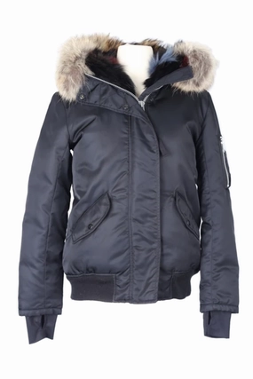 Fur Lined Puffer Jacket CompactFoldable