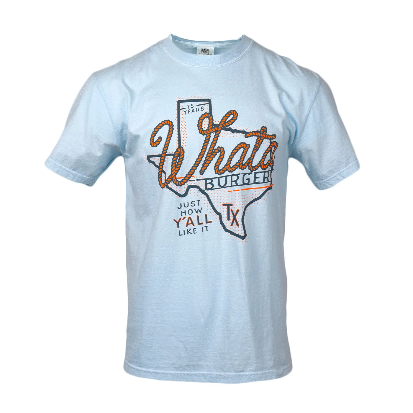 standard fit Durable Interlock Stitch Just Like Y'all Like It Tee