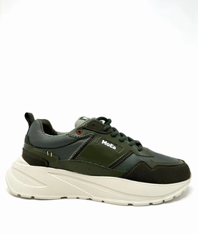 GEN5 Sneaker in Cactus Green from MoEa Treaded Sole Minimalist Lacing