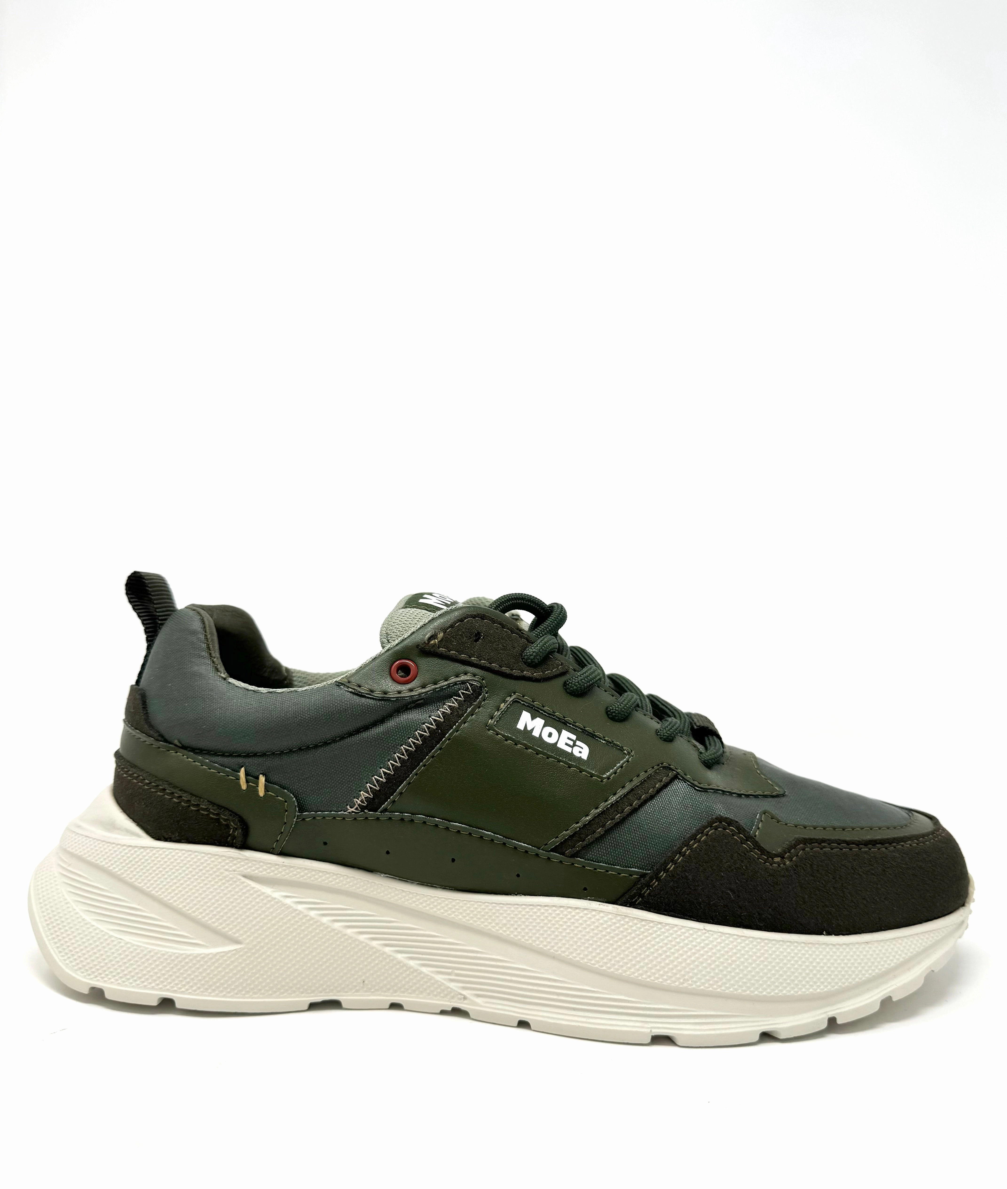 GEN5 Sneaker in Cactus Green from MoEa Treaded Sole Minimalist Lacing