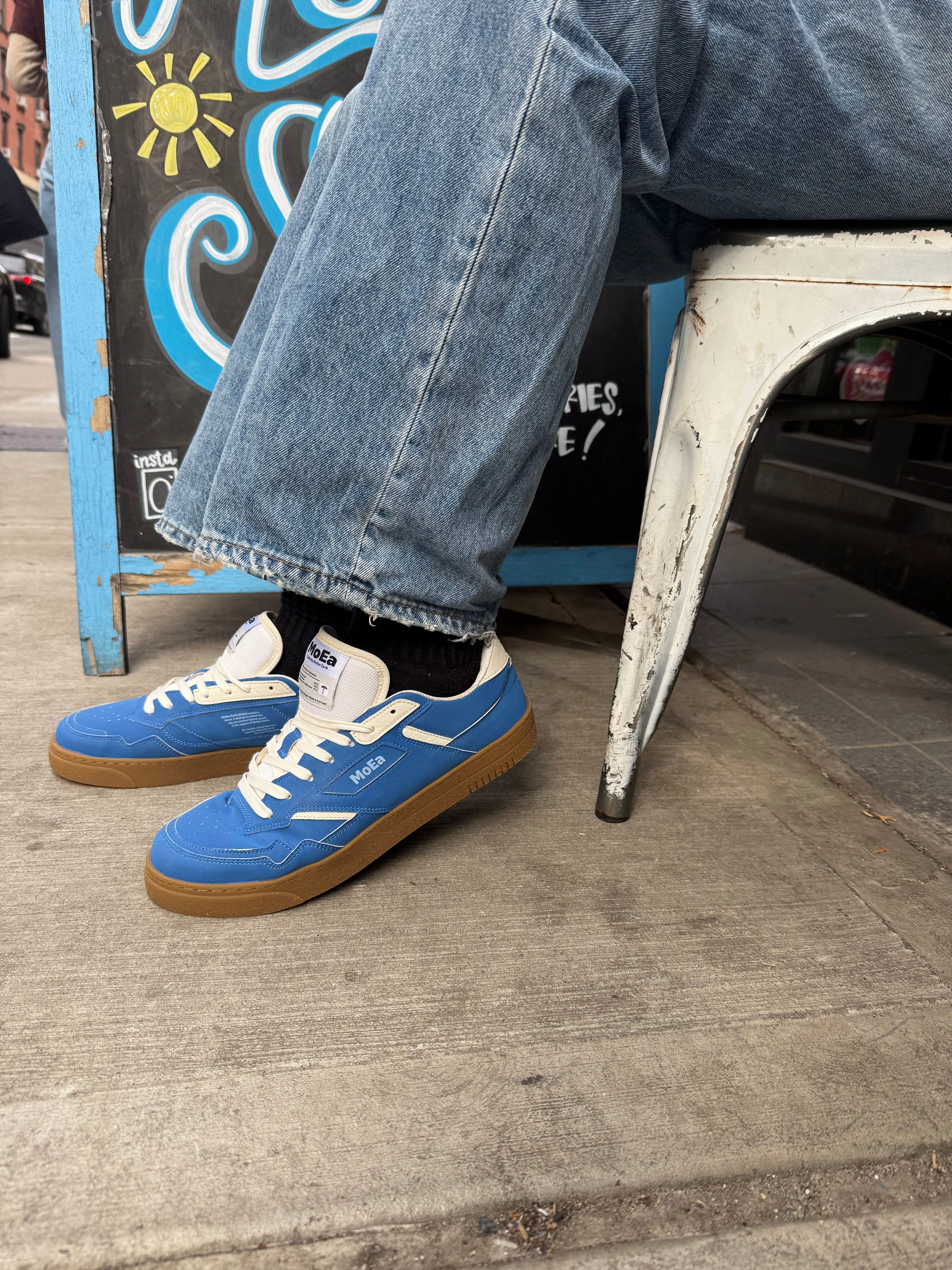 Every Occasion GEN9 Sneaker in Mushroom Blue Suede from MoEa