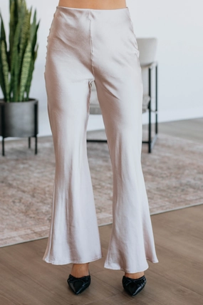 Getting Glam Pants - Pink Gloss Minimalist Look