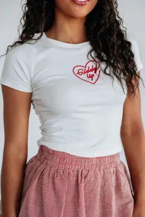 Giddy Up Tee Comfy Fit Anti Odor Technology