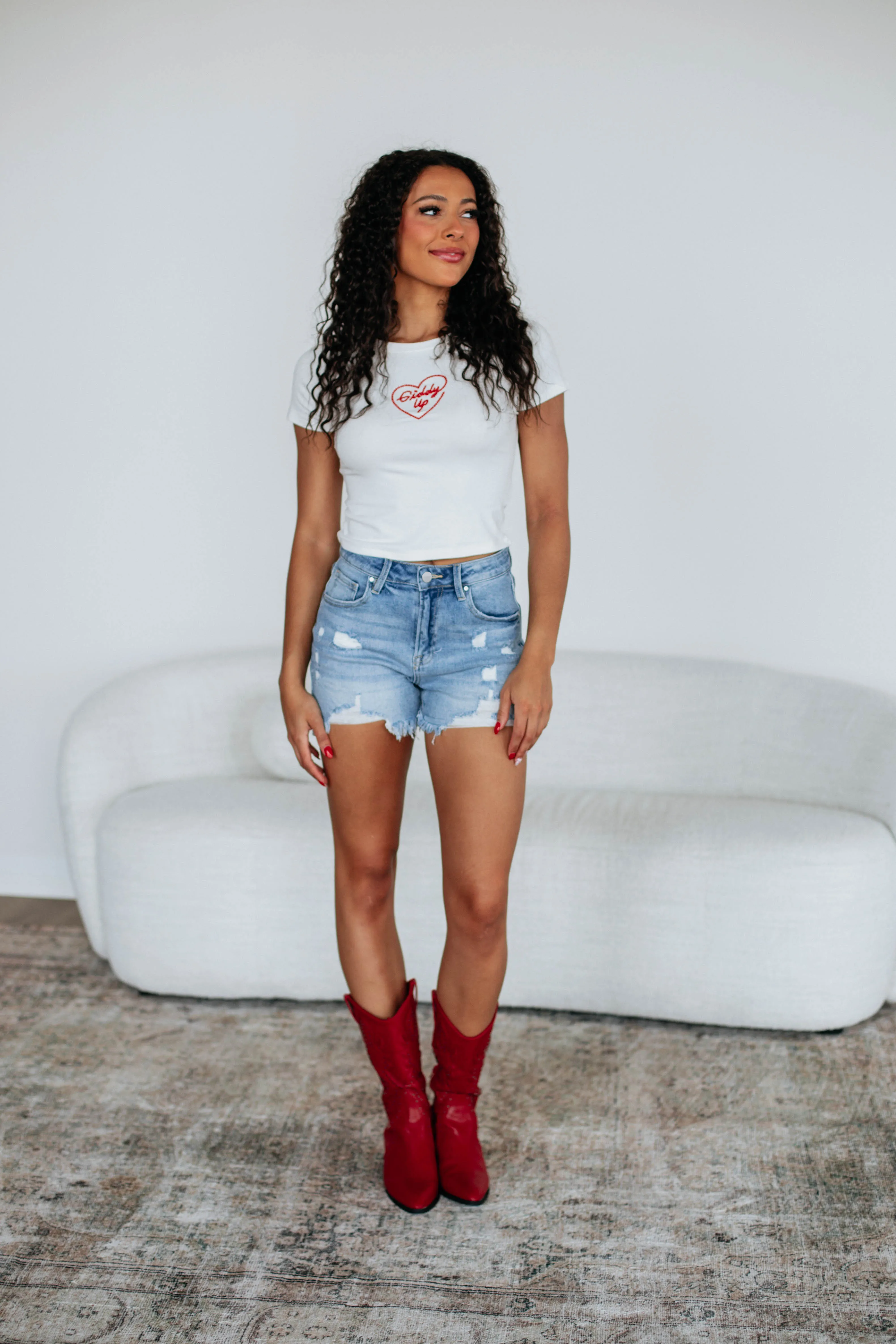 Giddy Up Tee Classic Smart All-Season Comfort Wear