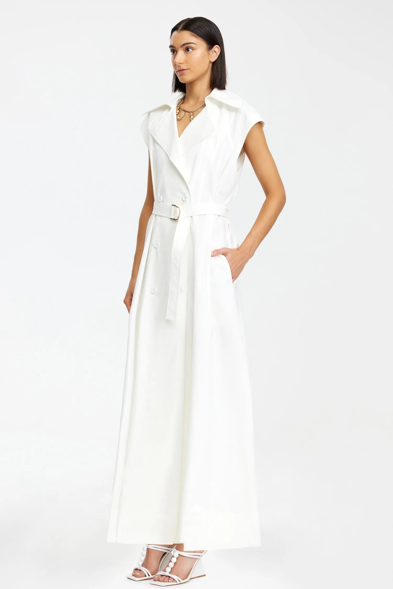 Linen Soft Move Free GILBERT MAXI DRESS