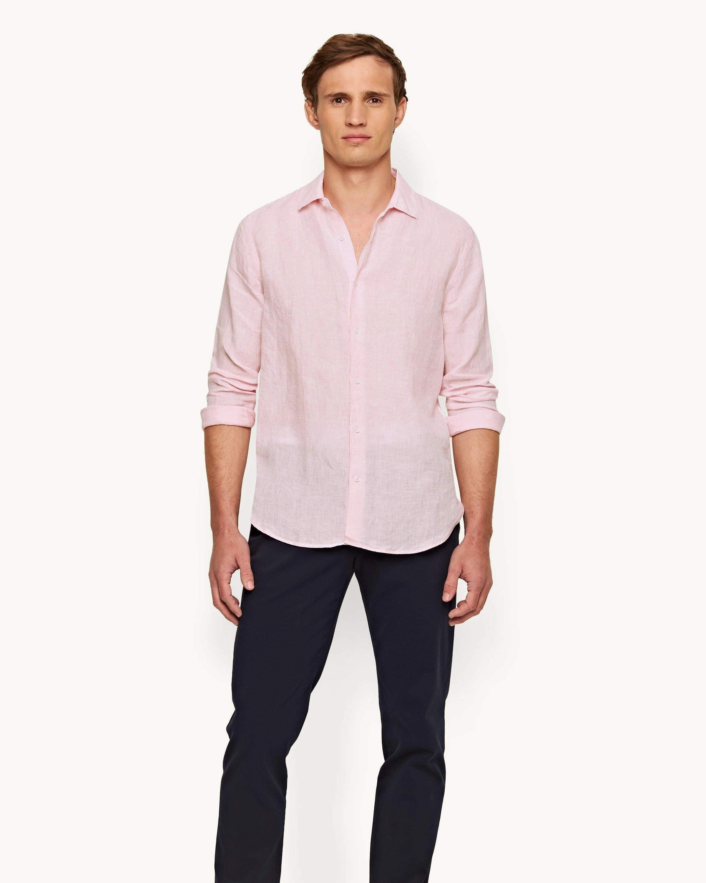 Giles Linen Beach Attire Practical Choice