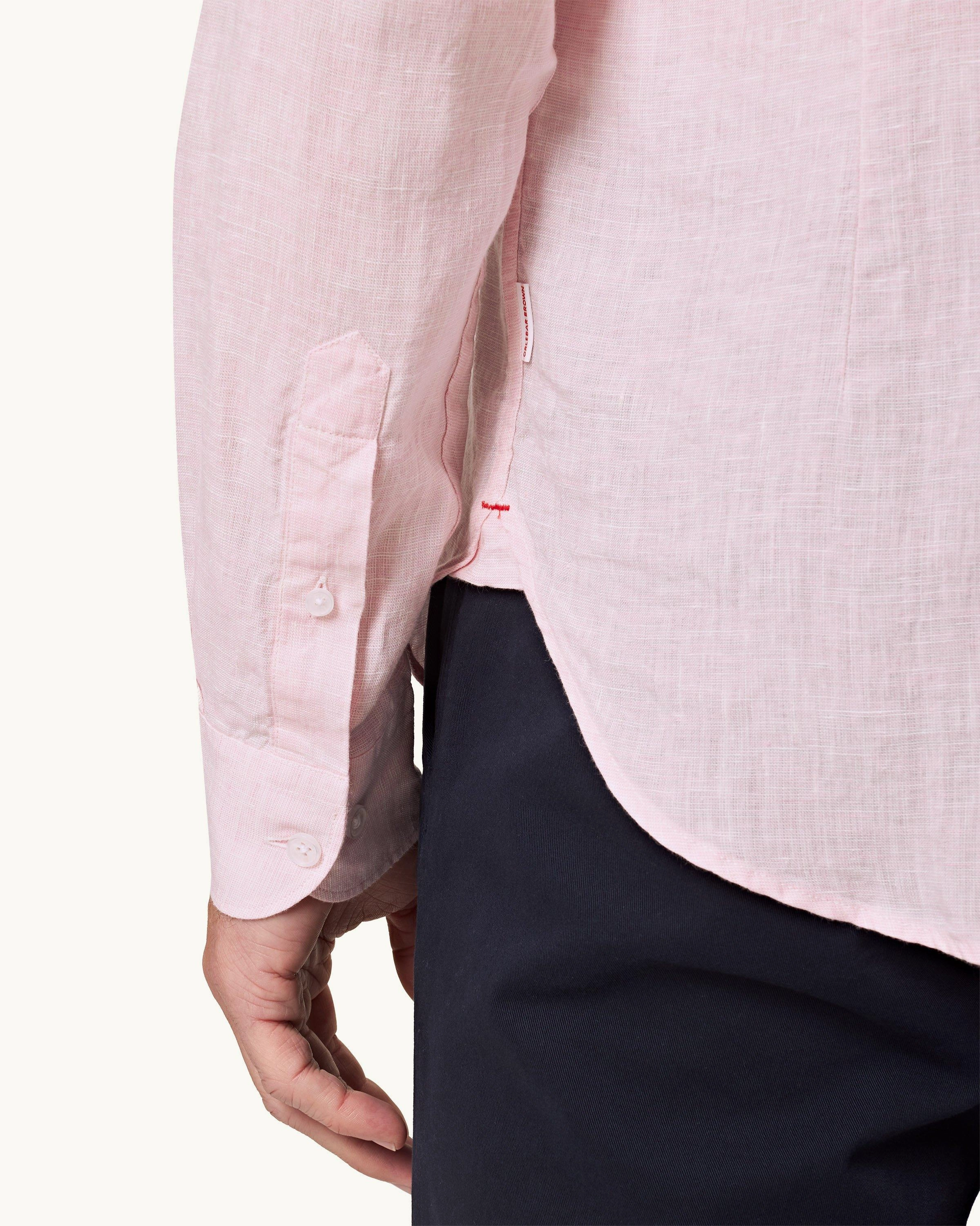 Giles Linen Smooth zipper closure Eco Friendly Material