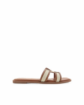 GORDY WIDE FIT - NATURAL LINEN-TAN Active Feet